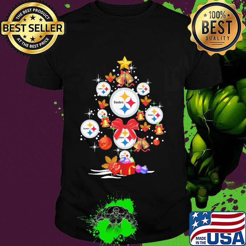 Merry christmas pittsburgh steelers bells shirt