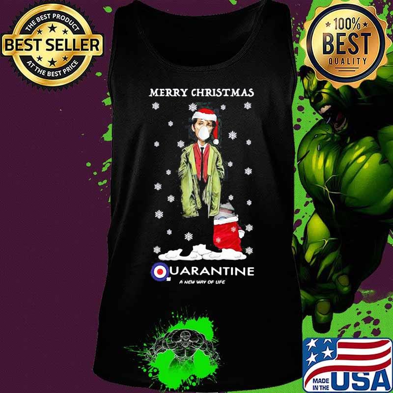 Merry christmas quarantine a new way of life snow s Tank top Merry christmas quarantine a new way of life snow s Tank top