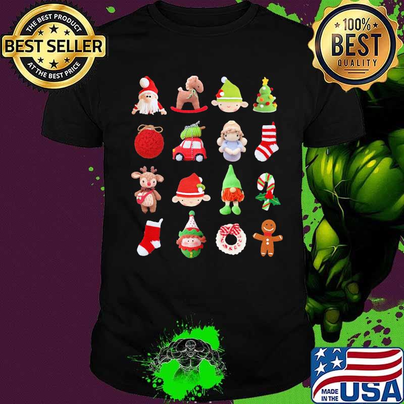Merry christmas santa and toys shirt
