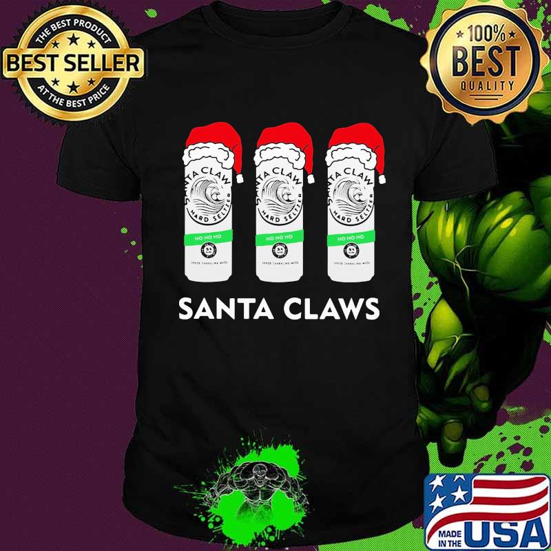 Merry christmas santa claws beer shirt
