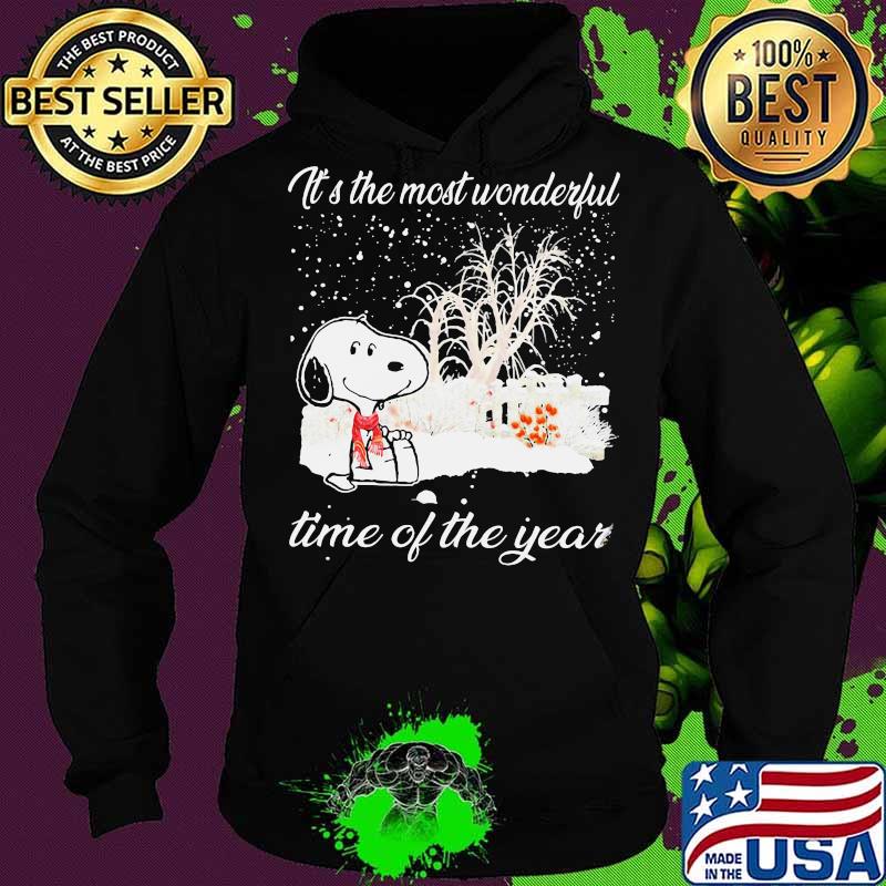 Merry christmas snoopy it's the most wonderful time of the year s Hoodie Merry christmas snoopy it's the most wonderful time of the year s Hoodie