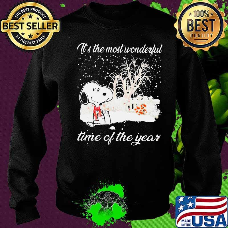 Merry christmas snoopy it's the most wonderful time of the year s Sweater Merry christmas snoopy it's the most wonderful time of the year s Sweater