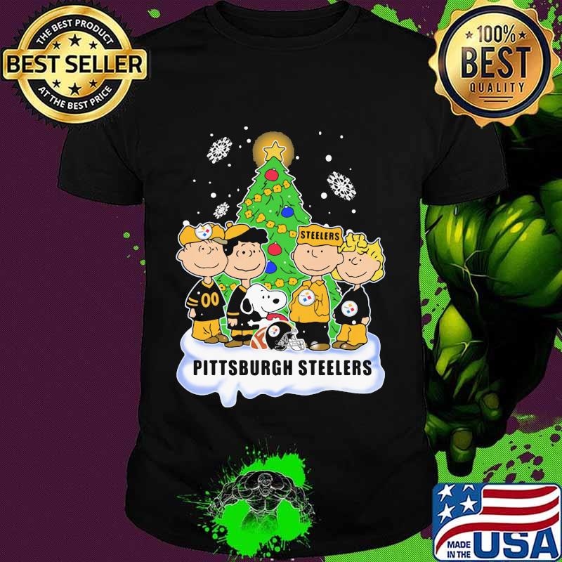 Merry christmas the peanuts pittsburgh steelers shirt