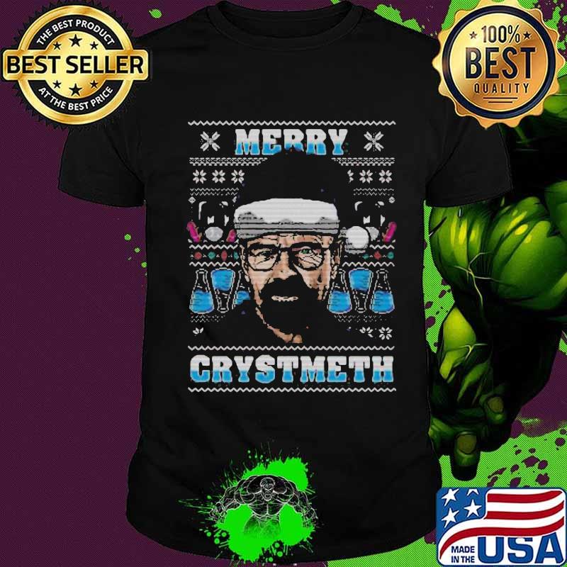 Merry crystmeth ugly christmas shirt