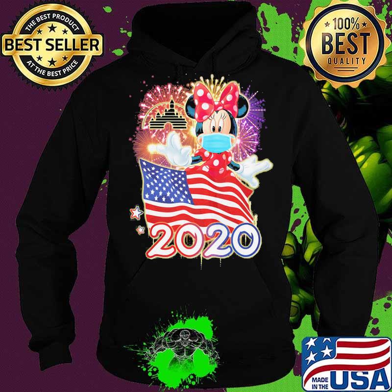 Minnie mouse mask american flag 2020 s Hoodie Minnie mouse mask american flag 2020 s Hoodie