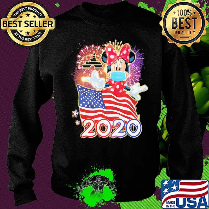 Minnie mouse mask american flag 2020 s Sweater Minnie mouse mask american flag 2020 s Sweater