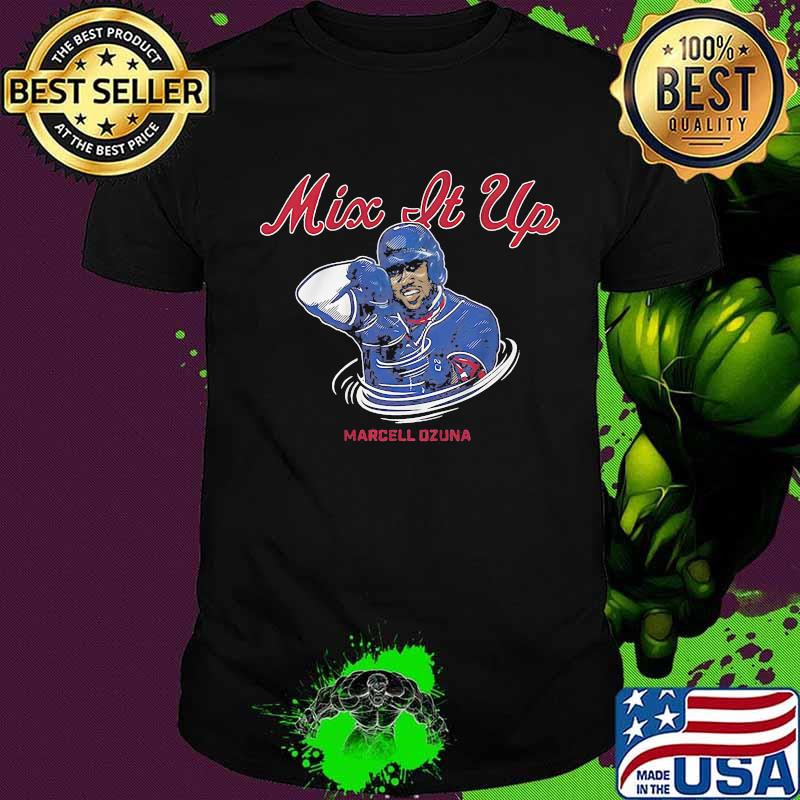 Mix it up marcell ozuna baseball shirt