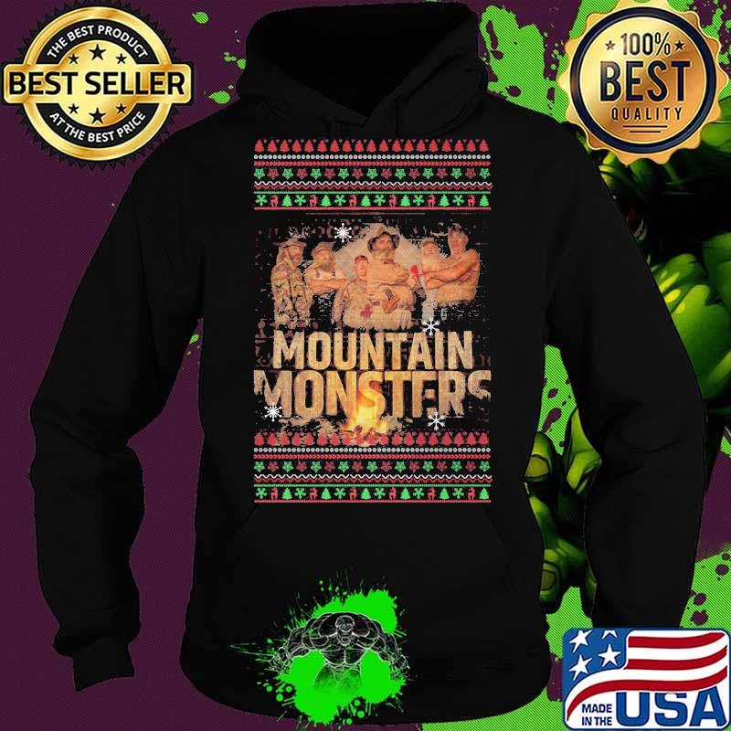 Mountain monsters ugly christmas s Hoodie Mountain monsters ugly christmas s Hoodie