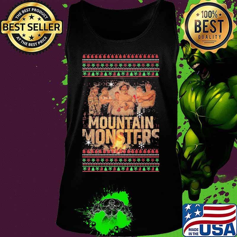 Mountain monsters ugly christmas s Tank top Mountain monsters ugly christmas s Tank top