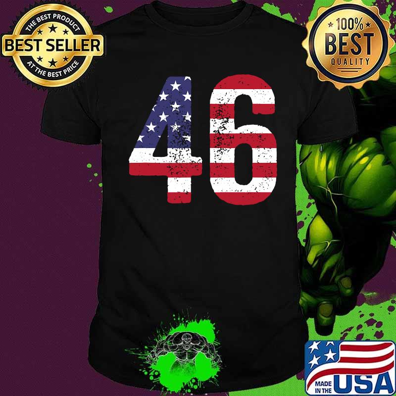 Official 46 American Flag Shirt