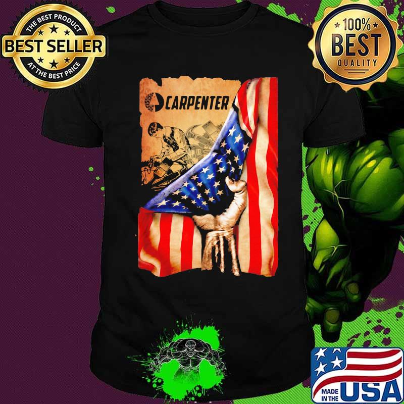 Official Carpenter American Flag 4th Of July Independence Day Shirt