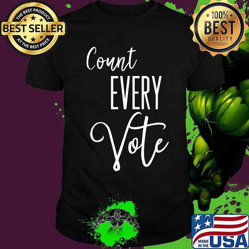 Official Count Every Vote Shirt