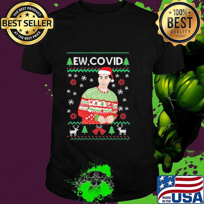 Official Ew Covid Ugly Christmas Shirt