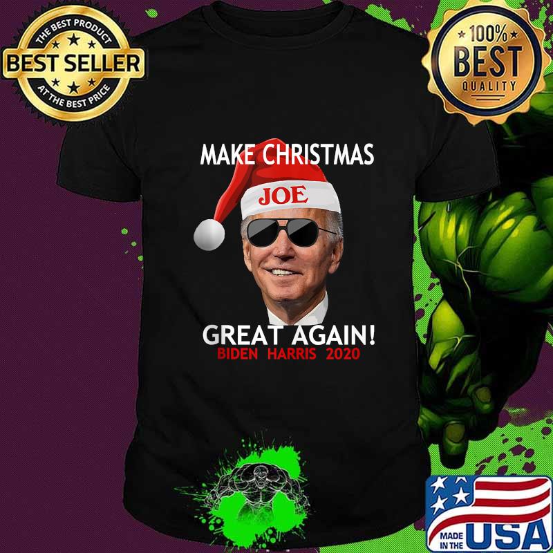 Official Joe Biden Kamala Harris 2020 Make Christmas Great Again Shirt