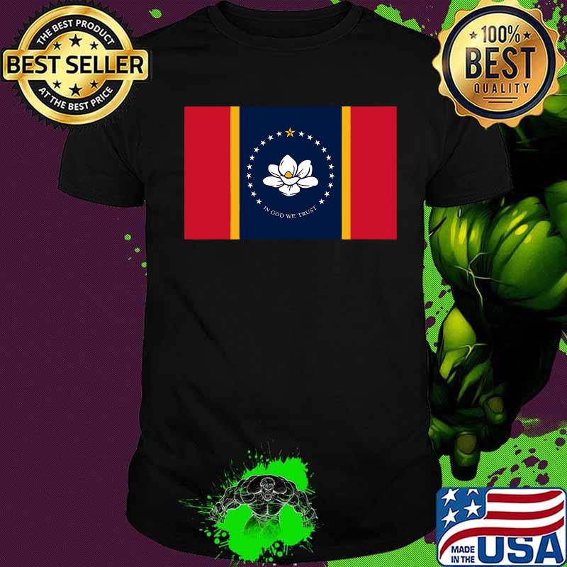 Official mississippi new state flag shirt