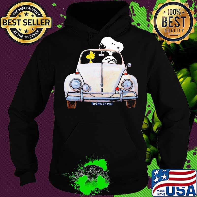 Official Snoopy And Woodstock Driving 09 09 Mk Shirt Hoodie Official Snoopy And Woodstock Driving 09 09 Mk Shirt Hoodie