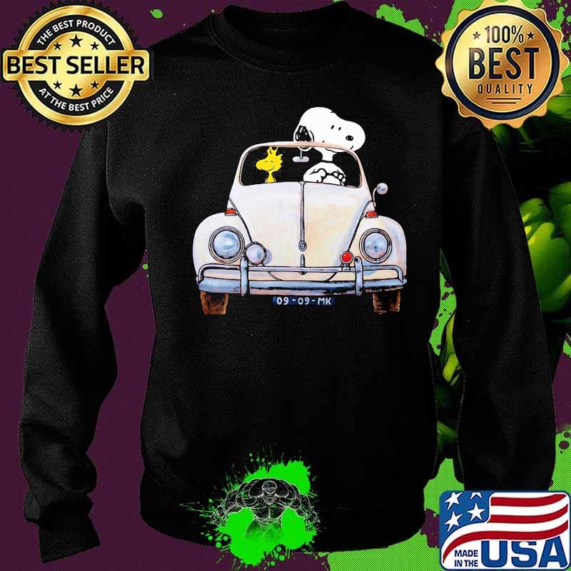 Official Snoopy And Woodstock Driving 09 09 Mk Shirt Sweater Official Snoopy And Woodstock Driving 09 09 Mk Shirt Sweater