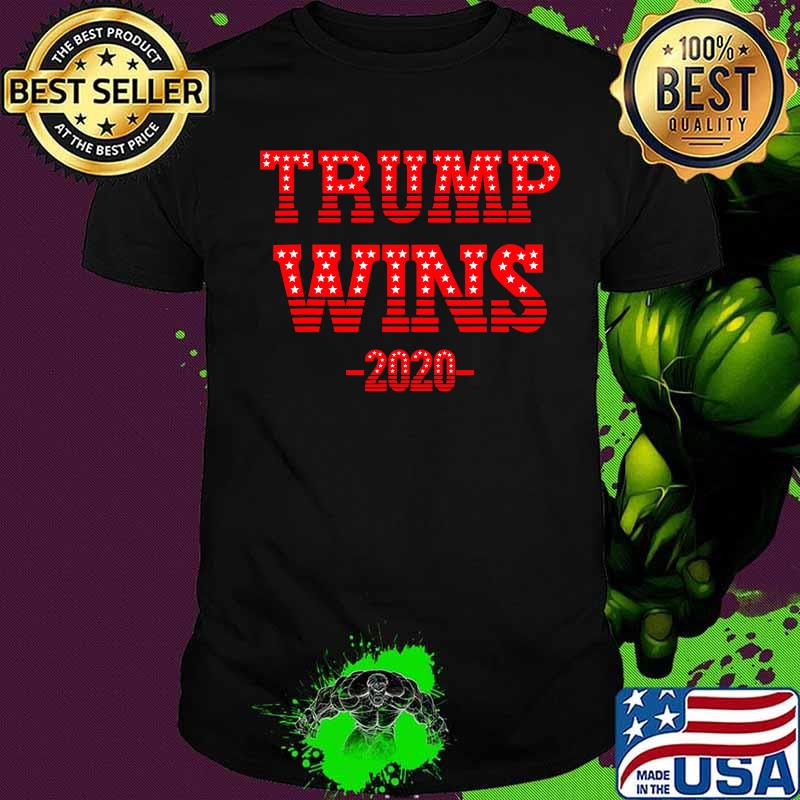 Official Trump Wins 2020 Shirt