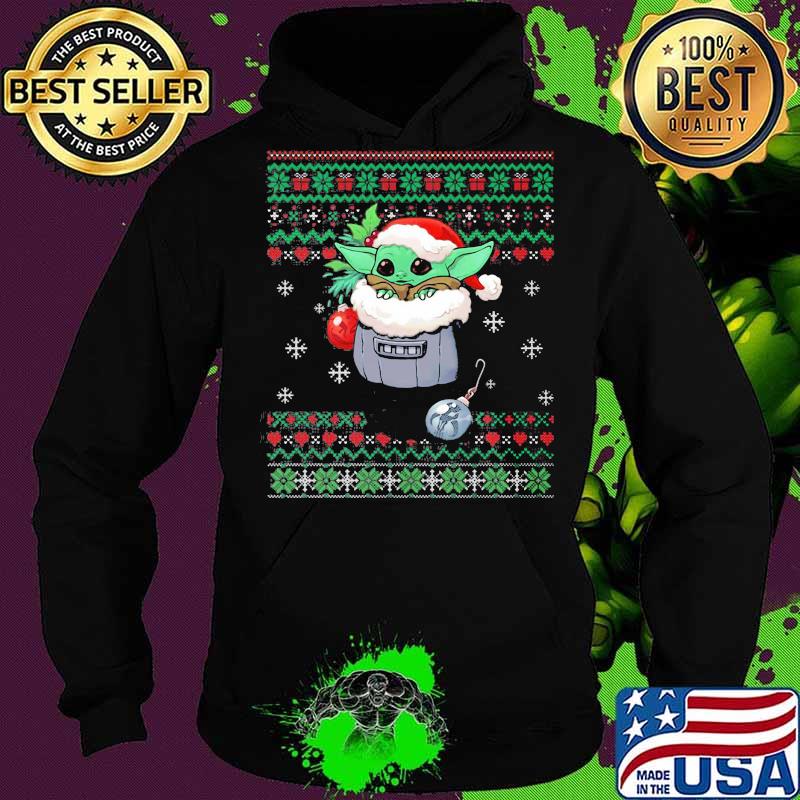 Official Yoda Baby Wear Pajama Santa Urgly Xmas Shirt Hoodie Official Yoda Baby Wear Pajama Santa Urgly Xmas Shirt Hoodie