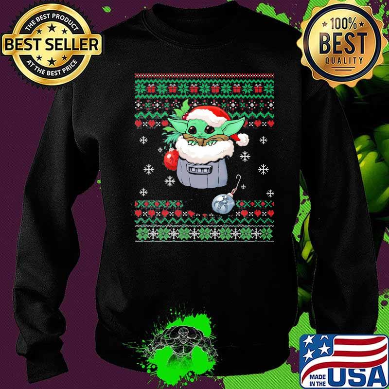 Official Yoda Baby Wear Pajama Santa Urgly Xmas Shirt Sweater Official Yoda Baby Wear Pajama Santa Urgly Xmas Shirt Sweater