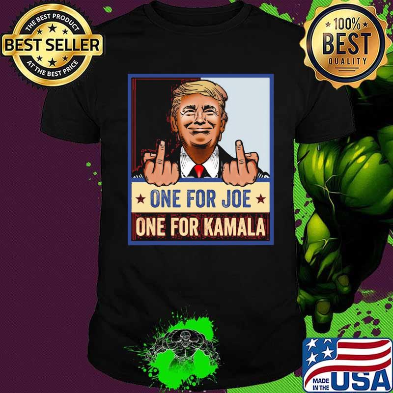 One For Joe One For Kamala Donald Trump Election Shirt