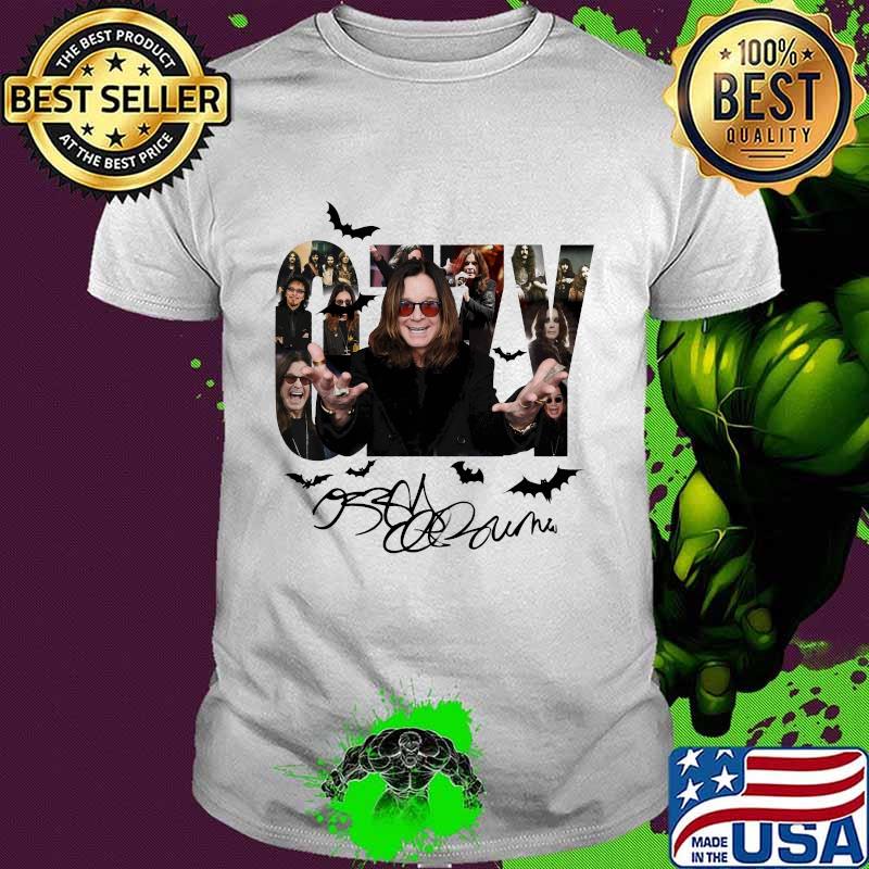 Ozzy osbourne singer signature shirt