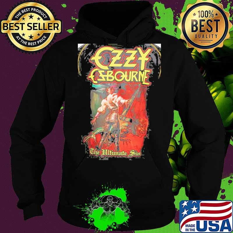 Ozzy osbourne the ultimate sin s Hoodie Ozzy osbourne the ultimate sin s Hoodie