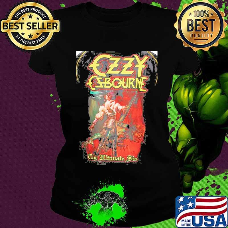 Ozzy osbourne the ultimate sin s Ladies tee Ozzy osbourne the ultimate sin s Ladies tee