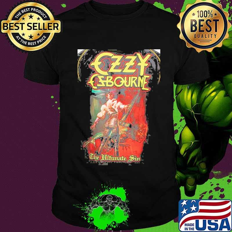 Ozzy osbourne the ultimate sin shirt