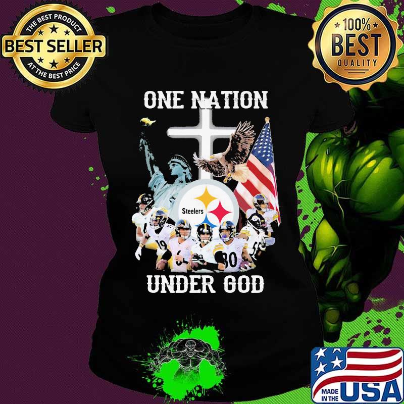Pittsburgh steelers 88th one nation under god s Ladies tee Pittsburgh steelers 88th one nation under god s Ladies tee