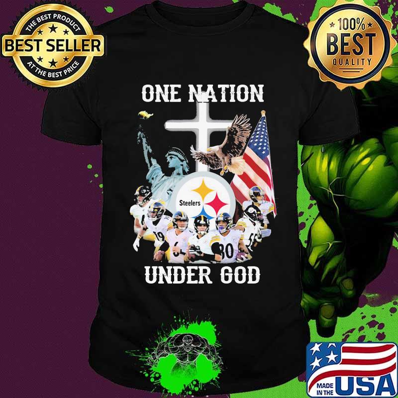 Pittsburgh steelers 88th one nation under god shirt