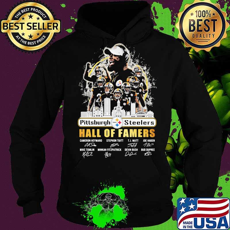 Pittsburgh Steelers Hall Of Famers Signuature Team Shirt Hoodie Pittsburgh Steelers Hall Of Famers Signuature Team Shirt Hoodie