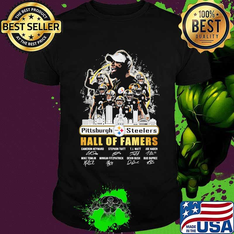 Pittsburgh Steelers Hall Of Famers Signuature Team Shirt