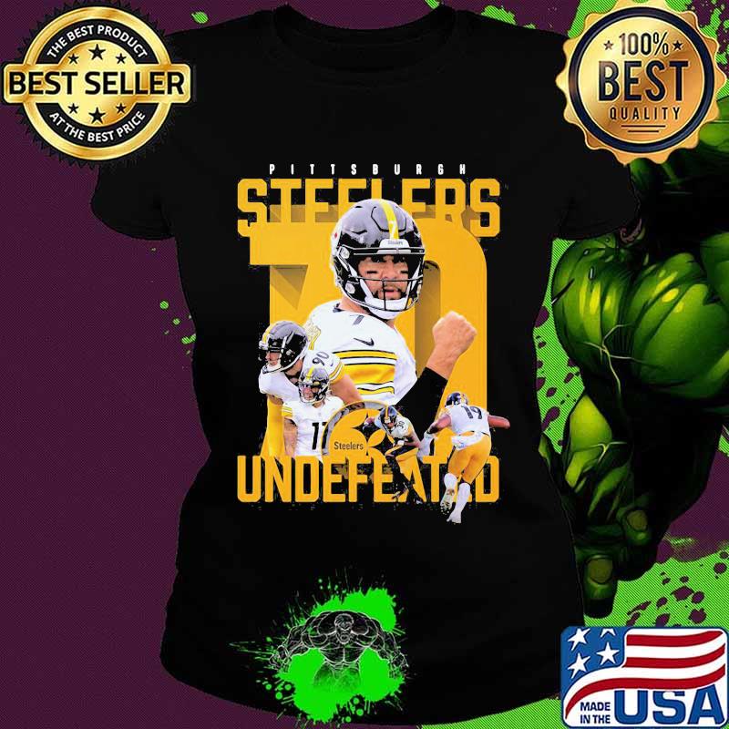 Pittsburgh steelers undefeated 70 s Ladies tee Pittsburgh steelers undefeated 70 s Ladies tee