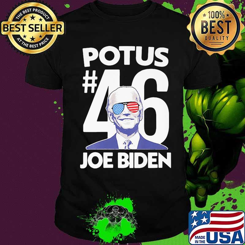 Potus 46 Joe Biden American Sunglasses Flag Election Shirt