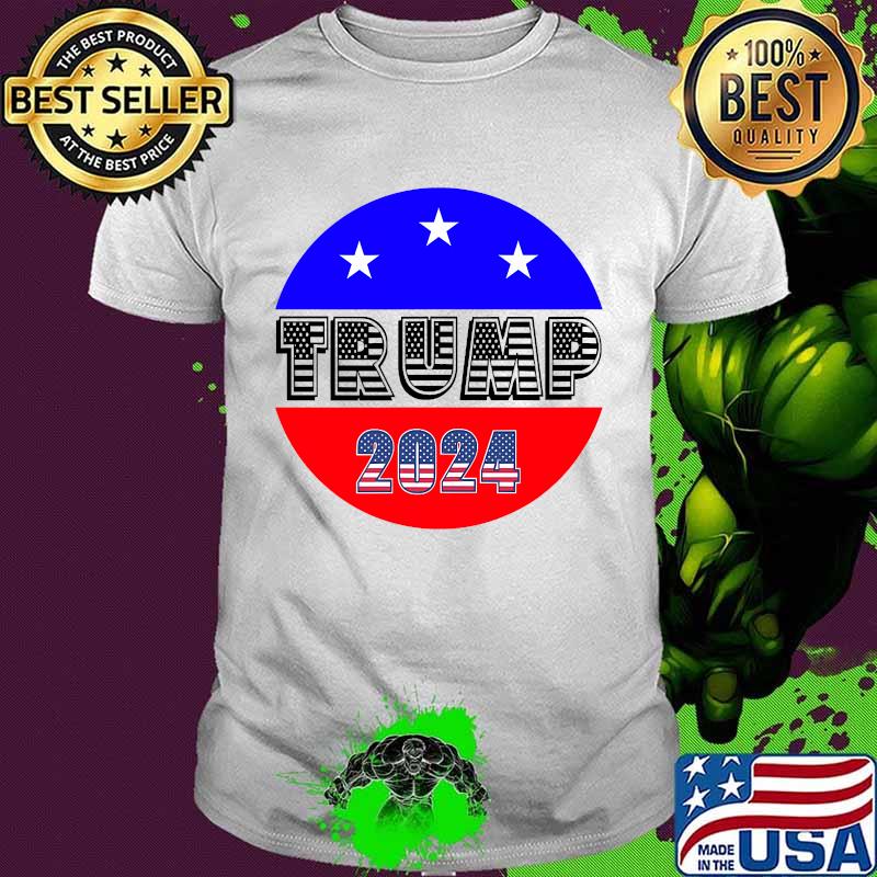 President Trump 2024 Election American Flag Shirt