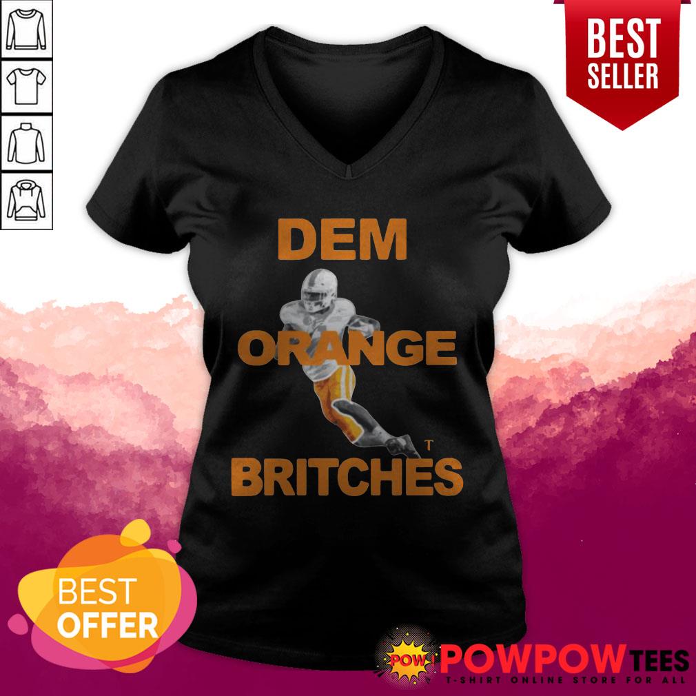 Prime Dem Orange Britches Rugby Football Shirt