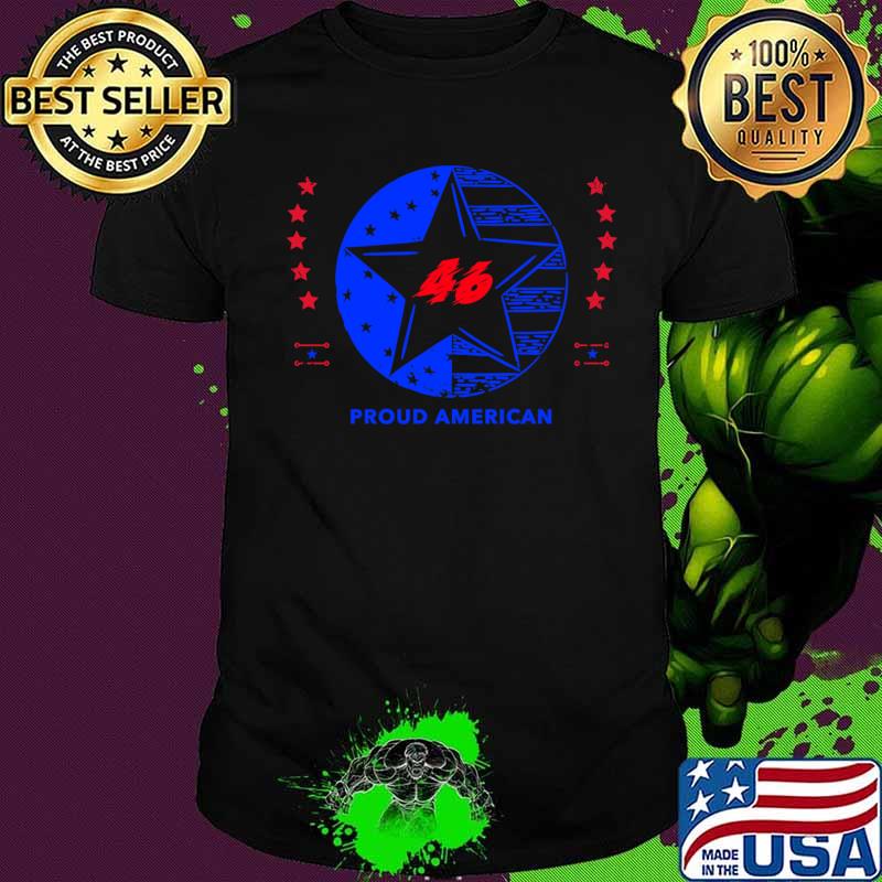 Proud American 46 Election Stars American Flag Shirt