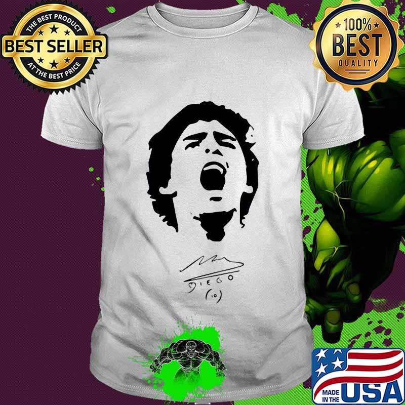 R.I.P 10 Diego Maradona Legend Argentine Signature Shirt