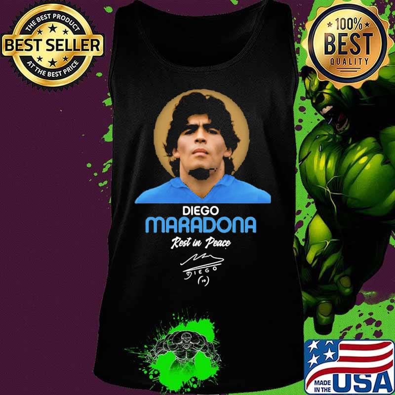Rip Diego Maradona Rest In Peace Signature Shirt Tank top Rip Diego Maradona Rest In Peace Signature Shirt Tank top