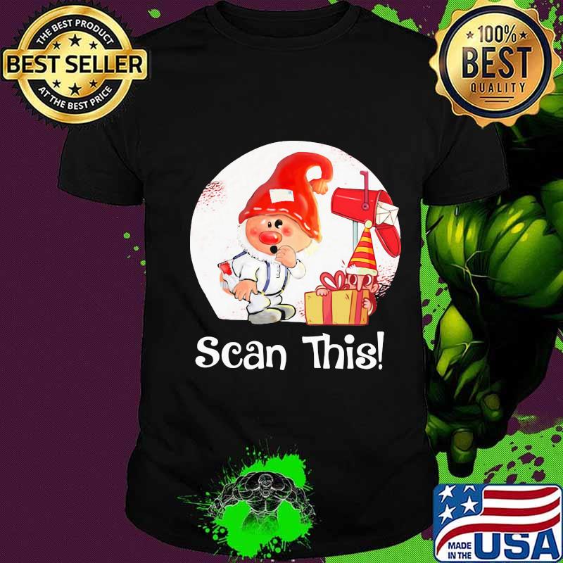 Scan This Santa Clause Mailbox Christmas Shirt