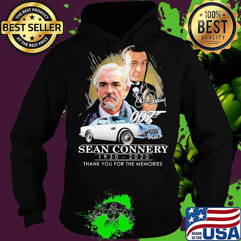 Sean connery 1930 2020 thank you for the memories signature s Hoodie Sean connery 1930 2020 thank you for the memories signature s Hoodie