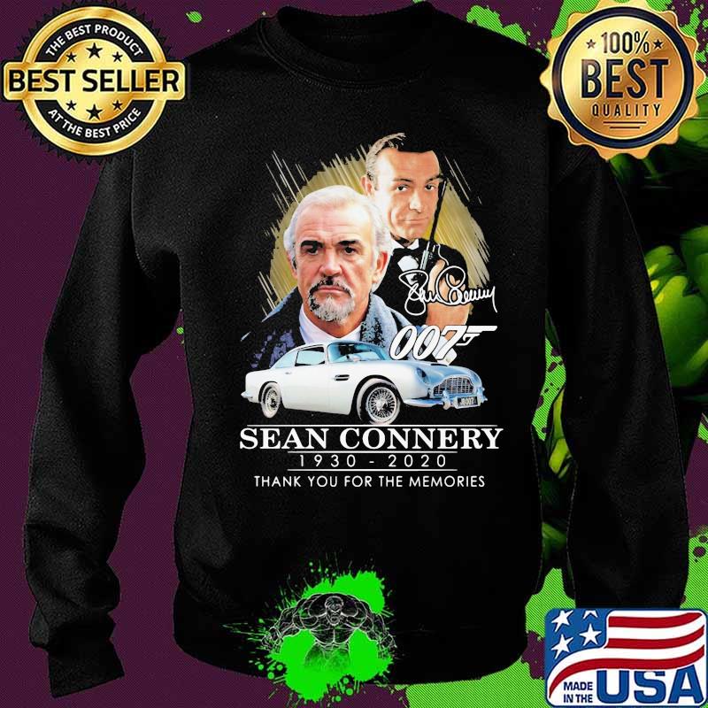 Sean connery 1930 2020 thank you for the memories signature s Sweater Sean connery 1930 2020 thank you for the memories signature s Sweater