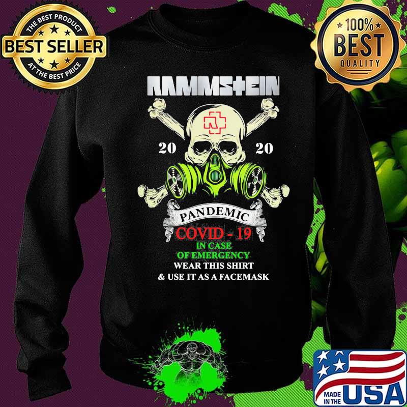 Skull rammstein 2020 pandemic covid-19 in case of emergency wear this s Sweater Skull rammstein 2020 pandemic covid-19 in case of emergency wear this s Sweater