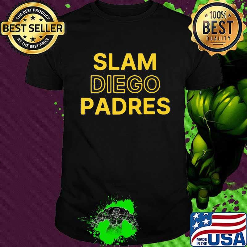 Slam diego padres baseball shirt