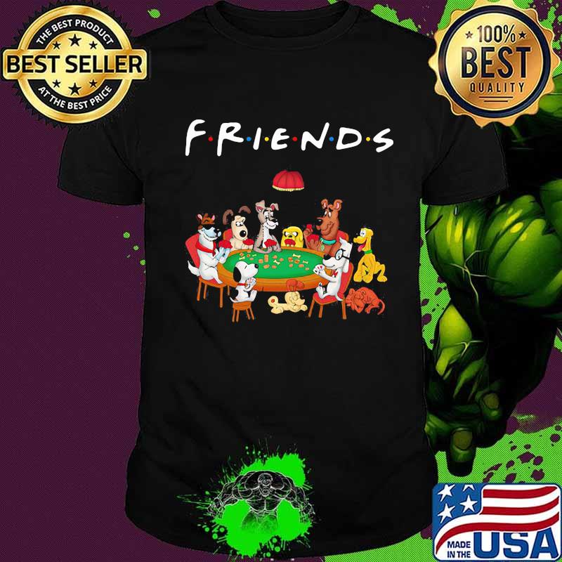 Snoopy And His Dog Friends Pokerr Shirt