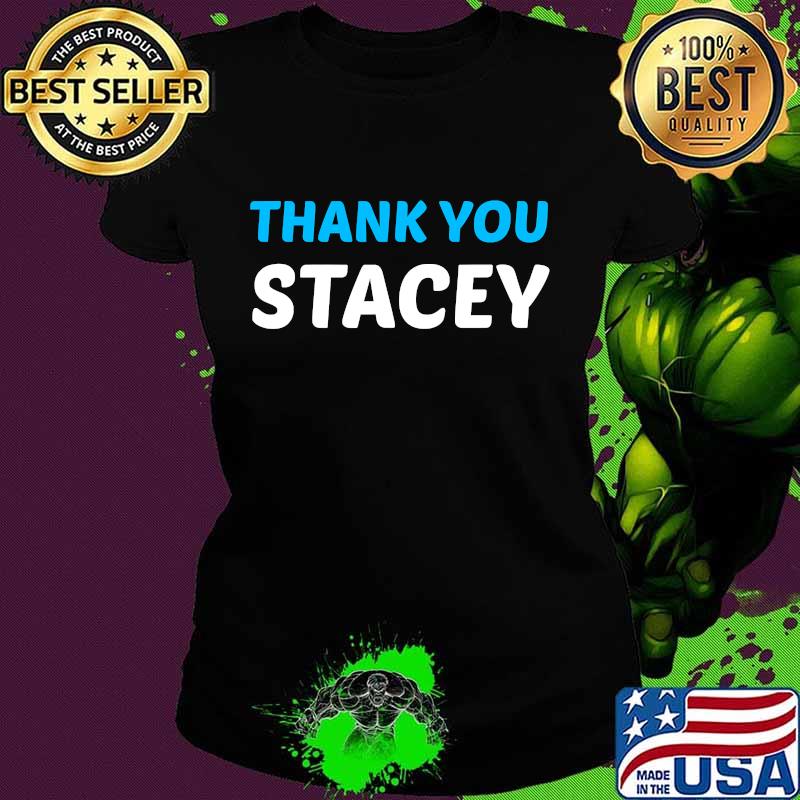 Stacey abrams, thank you stacey, stacey abrams graphic s Ladies tee Stacey abrams, thank you stacey, stacey abrams graphic s Ladies tee