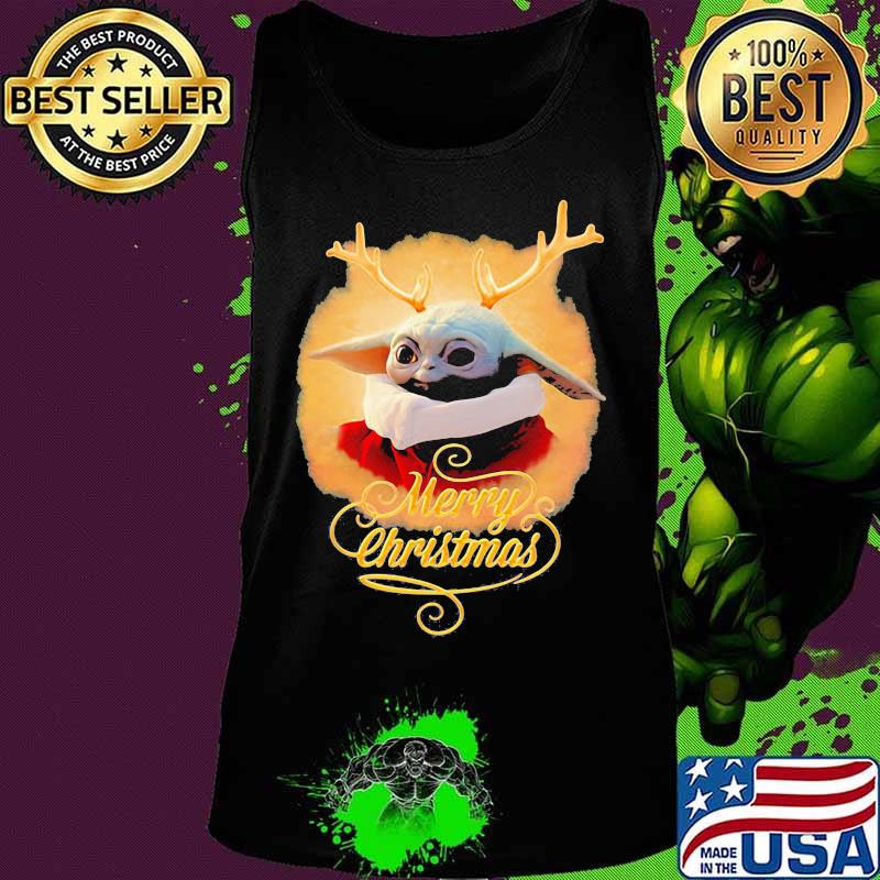 Star wars baby yoda merry christmas s Tank top Star wars baby yoda merry christmas s Tank top
