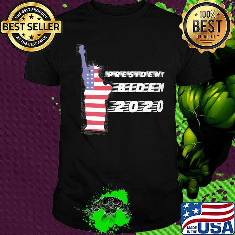 Statue of liberty president biden 2020 american flag shirt