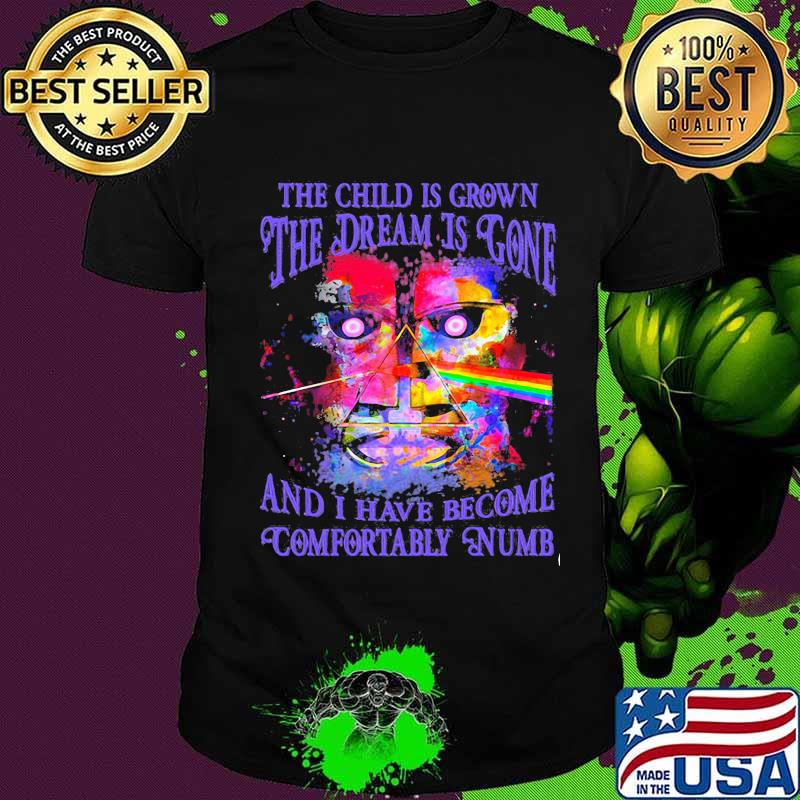 The Child Is Grown The Dream Is Gone I Have Become Comfortably Numb Pink Floyd Shirt